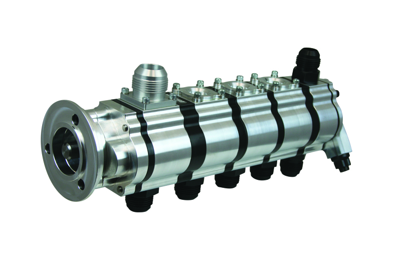 Moroso Procharger 5 Stage Dry Sump Oil Pump - Tri-Lobe - V-Band Clamp - 1.200 Pressure - 22315