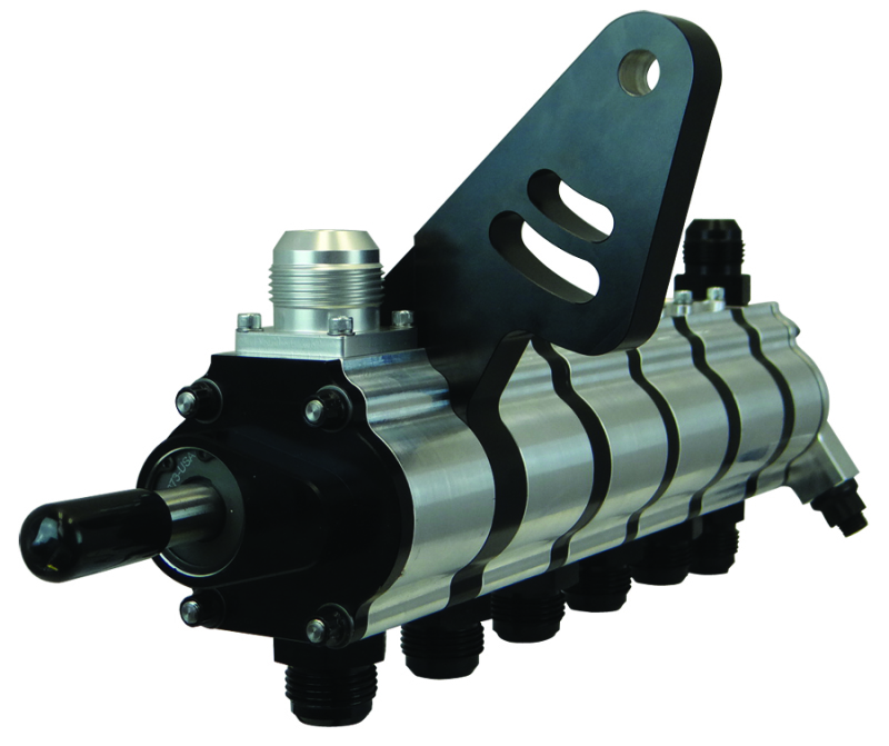 Moroso Dragster 6 Stage Dry Sump Oil Pump - Tri-Lobe - Right Side - 1.200 Pressure - 22326