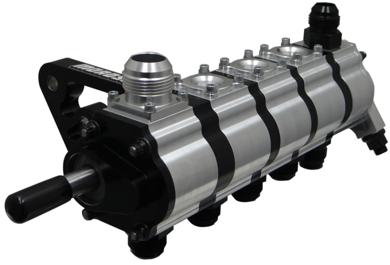 Moroso T3 Series 5 Stage Dry Sump Oil Pump - Tri-Lobe - Left Side - .900 Pressure - 22335