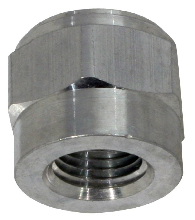 Moroso 1/4in NPT Female Weld-On Bung - Aluminum - Single - 22725