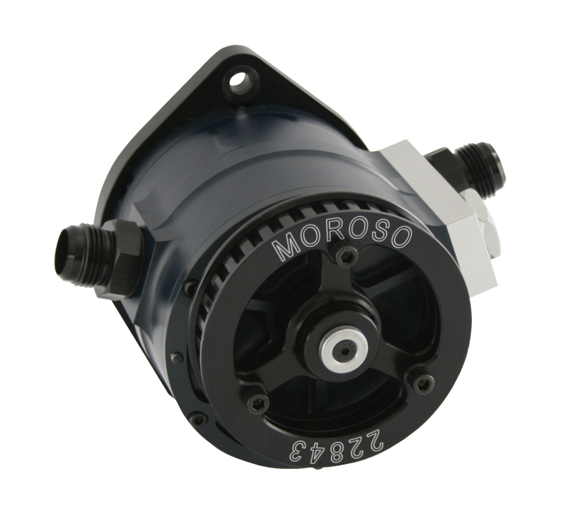 Moroso Large Style 4 Vane Vacuum Pump w/Adjustable Mounting Bracket - 22843