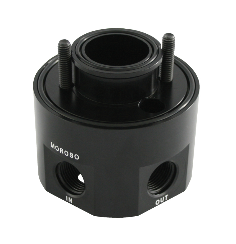 Moroso Chevrolet Big Block/Dart Oil Filter Adapter - Sandwich - Oil Cooler - 23691