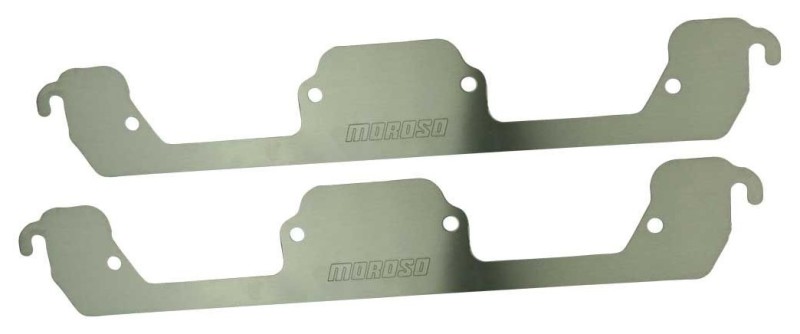 Moroso Chrysler 273-360 Exhaust Block Off Storage Plate - Pair - 25165