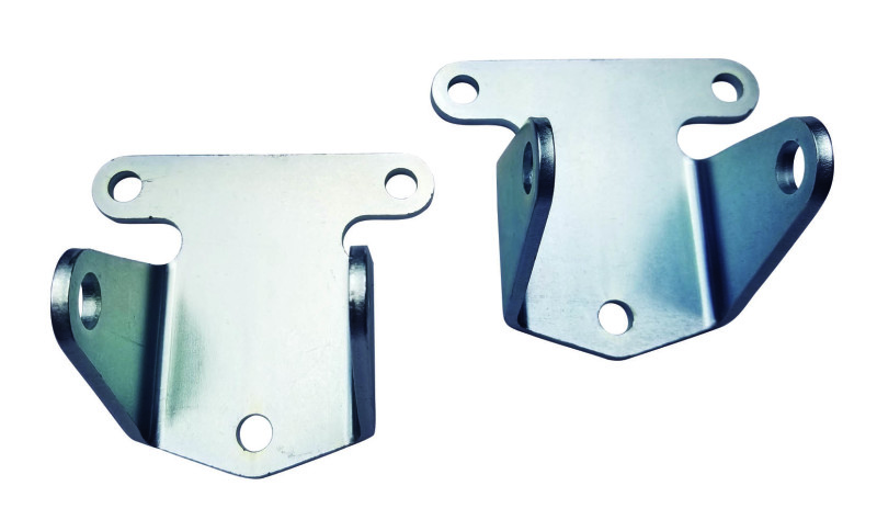 Moroso Chevrolet Big Block/Small Block Motor Mounts - 2.28125in x 2-3/8in x 3/16in - Steel - 2 Pack - 62515