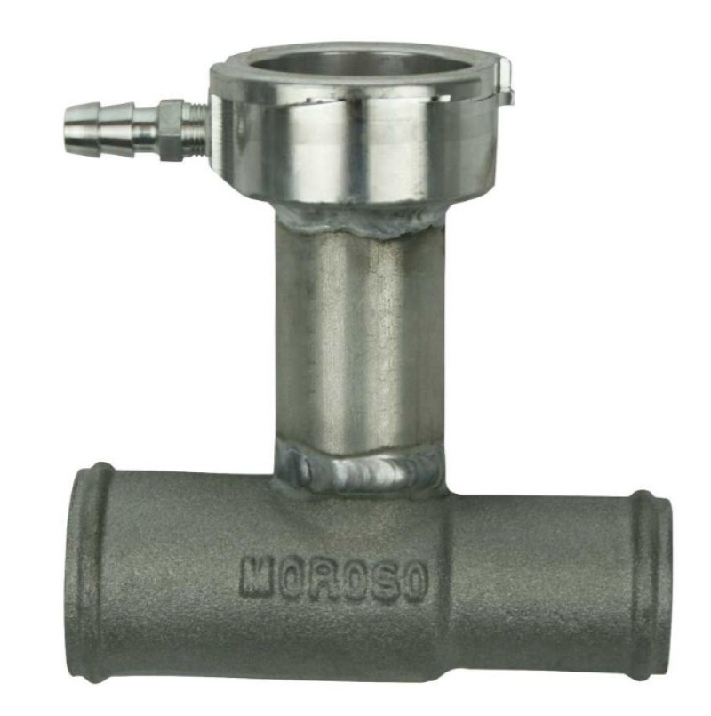 Moroso Inline Extended Filler Neck 1.5in In / 1.25in Out - 63482