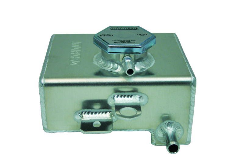 Moroso 15-17 Dodge Charger/Challenger Hellcat Supercharger Tank - Direct Bolt-In Replacement - 63809