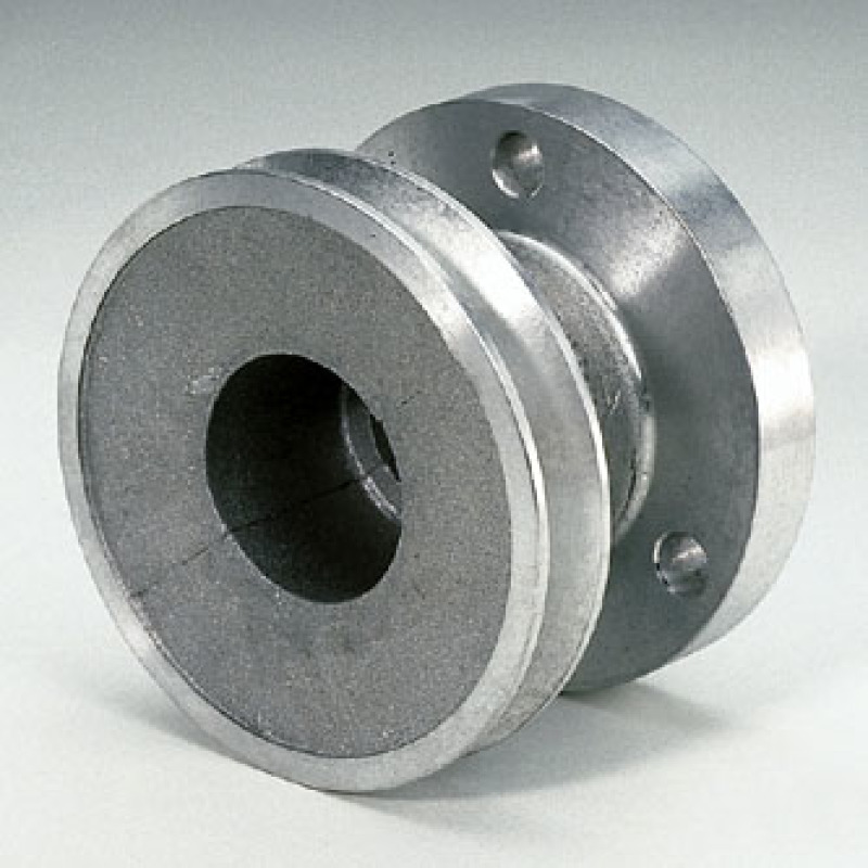 Moroso Chevrolet Small Block (w/Long Pump) Crankshaft Pulley - Single Groove - Cast Aluminum - 64100