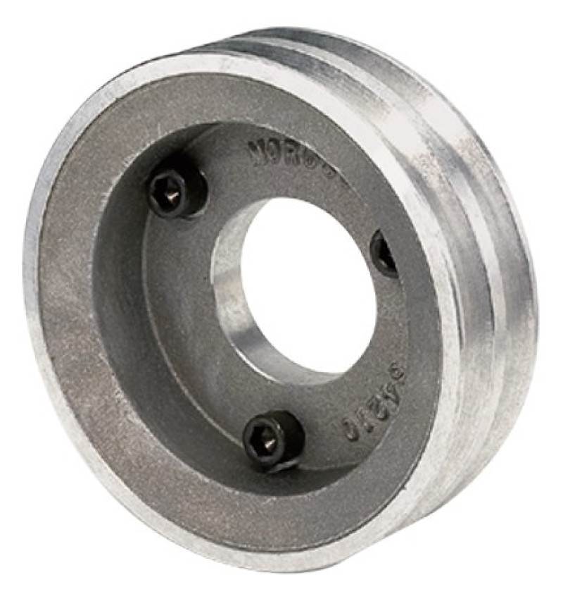 Moroso Chevrolet Small Block 302-350 (w/Long Pump) Crankshaft Pulley - Single Groove - Cast Aluminum - 64120