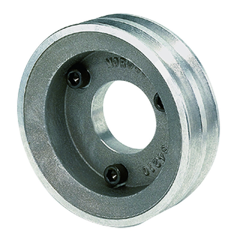 Moroso Chevrolet Big Block 396-454 (w/Short Pump) Crankshaft Pulley - Double Groove - Cast Aluminum - 64210
