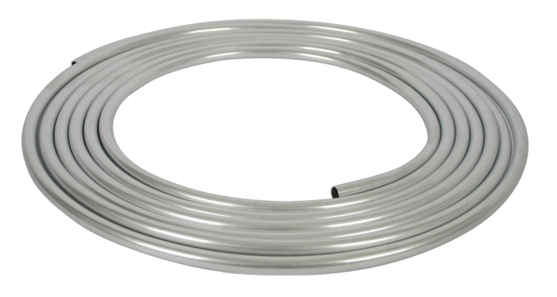 Moroso Fuel Line - 25ft Coil - 1/2in OD - Aluminum - 65340