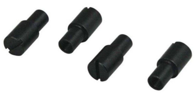 Moroso Stud Girdle Slotted Head Adjusting Nut - 7/16in (Use w/Part No 67250) - 4 Pack - 67320