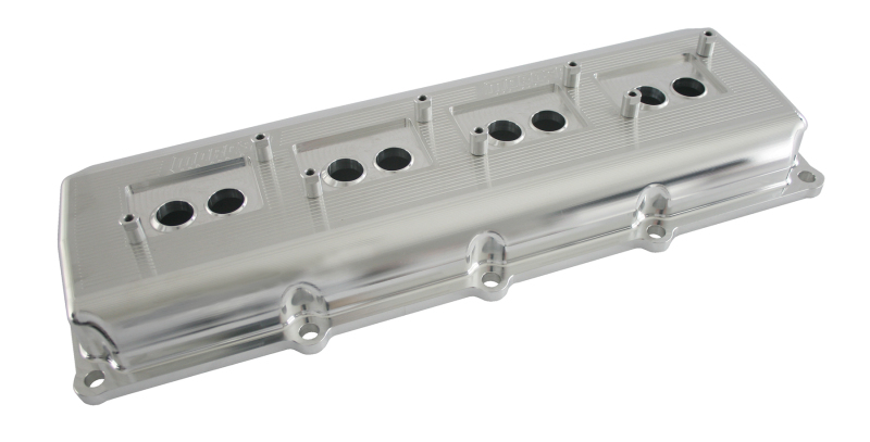 Moroso Dodge 5.7/6.1/6.4L Hemi Valve Cover - Machined Billet Finished Aluminum - 68467