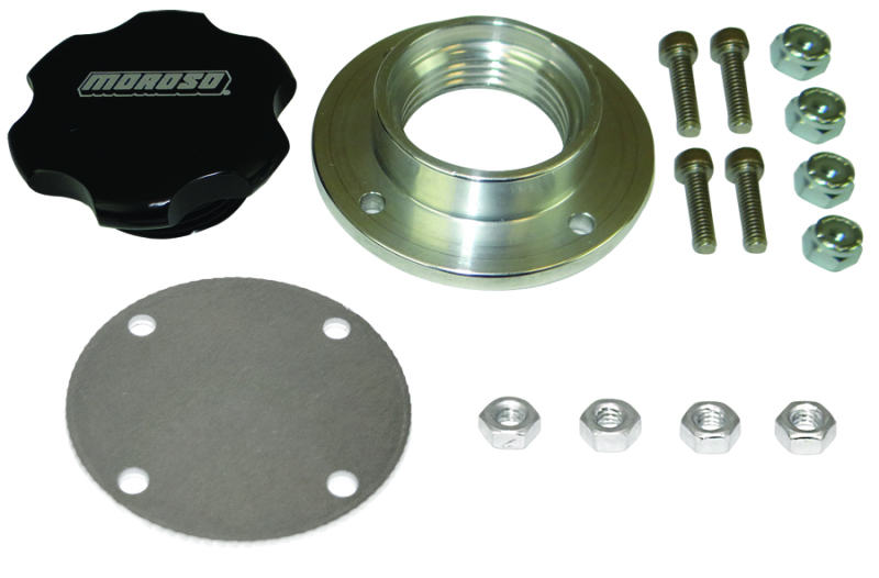 Moroso Filler Cap Kit - Non-Weld - 1-1/4in-12UNF Thread - 1.5in OD - 68485