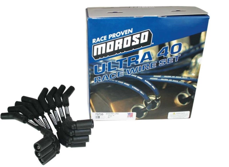 Moroso Big Block Chevy Ignition Wire Set For Moroso Coil Mount Brackets 72394 - 73733