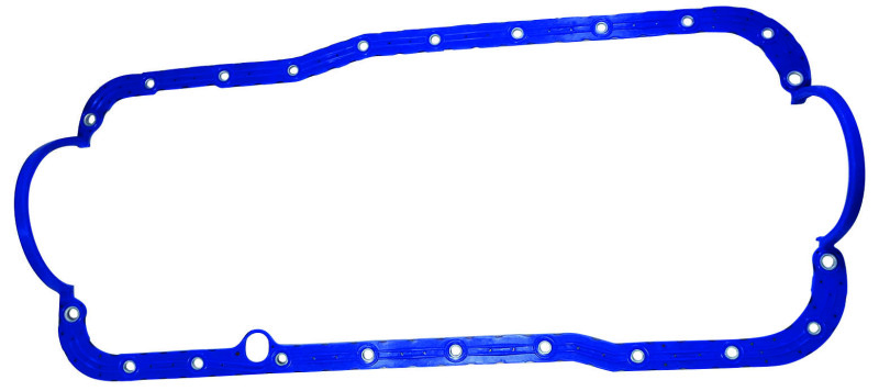 Moroso Ford 351W (Late Model Oil Pan) Oil Pan Gasket - One Piece - Reinforced Steel - 93162