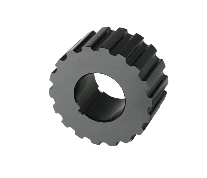 Moroso Crankshaft Pulley - Gilmer Style - 3/8in Pitch x 1in Wide - 18 Tooth - 97171