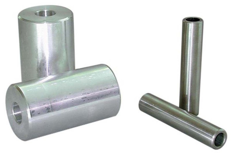 Moroso Spring Eye Bushing - 1-5/8in OD x 3.25in Long - 9/16in Bolt - Aluminum - Pair - C2023