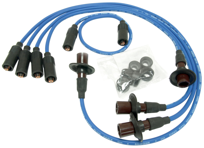 NGK Porsche 356 1955-1950 Spark Plug Wire Set - 54436