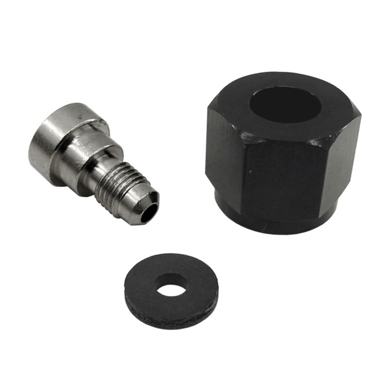 Nitrous Express 4AN Bottle Nipple and Nut for CO2 Valve (Incl Gasket) - 11713