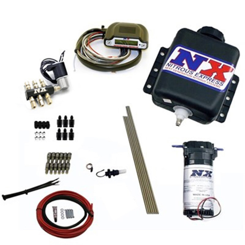 Nitrous Express Direct Port Water Injection 6 Cyl Stage 3 w/Hardlines - 15131H