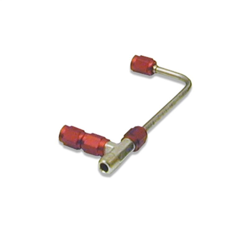 Nitrous Express 4150 Gemini SS Solenoid to Plate Connectors - Red - 15713