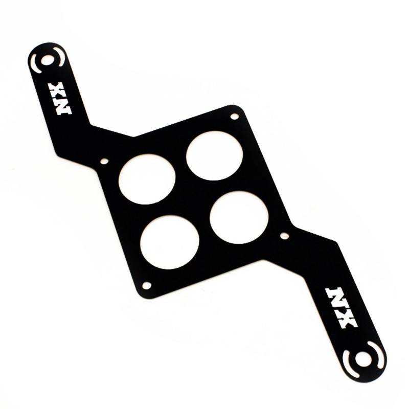 Nitrous Express Carb Plate Solenoid Bracket for Dominator - 15729