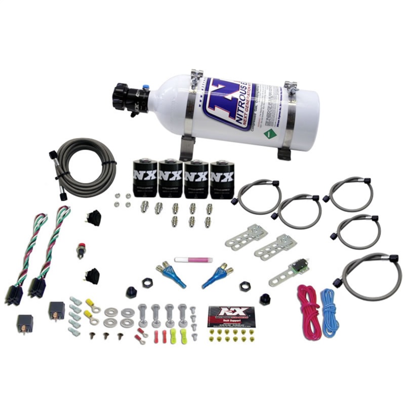 Nitrous Express GM EFI Dual Stage Nitrous Kit (50-150HP x 2) w/5lb Bottle - 20224-05