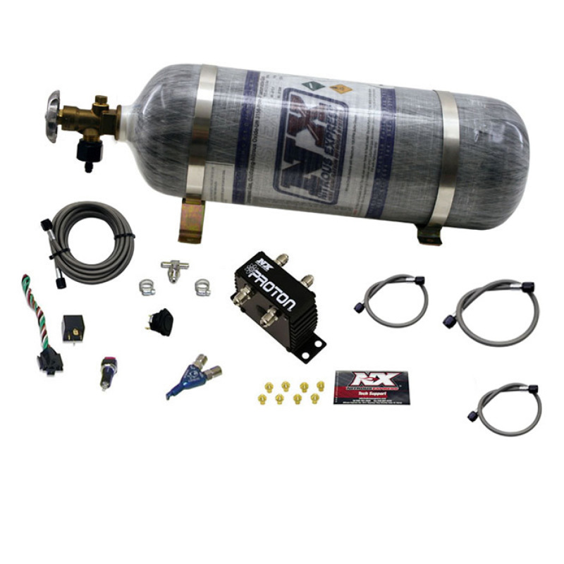 Nitrous Express Proton Series Nitrous Kit w/12lb Bottle - 20420-12