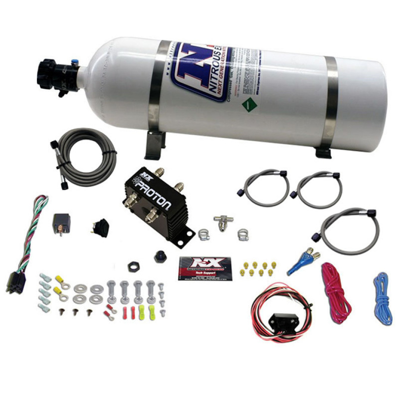 Nitrous Express Proton Fly By Wire Nitrous Kit w/15lb Bottle - 20422-15