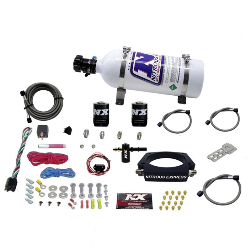 Nitrous Express 2014+ Chevrolet Corvette C7 Nitrous Plate Kit (50-300HP) w/5lb Bottle - 20938-05