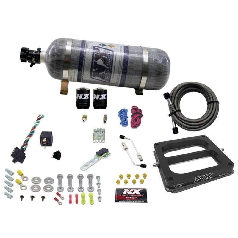 Nitrous Express Dominator/Gasoline Nitrous Kit (50-300HP) w/Composite Bottle - 30070-12