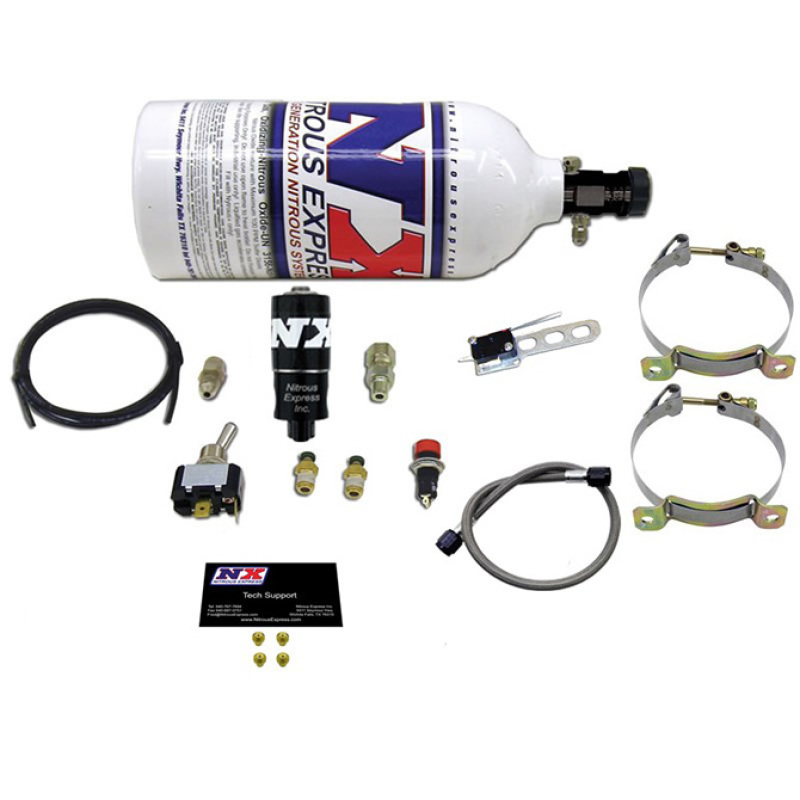 Nitrous Express EFI Power Booster Nitrous Kit w/2.5 Bottle - 60112P