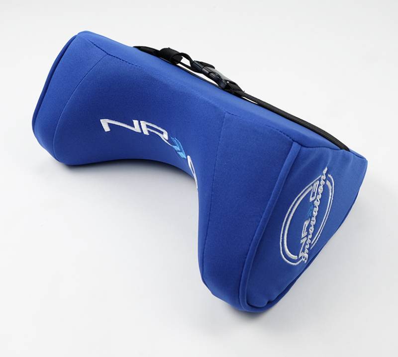 NRG Memory Foam Neck Pillow For Any Seats- Blue - SA-001BL