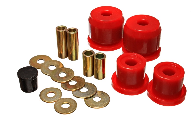 Energy Suspension 00-09 Honda S2000 Red Rear Differential Carrier Bushing Set - 16.1112R