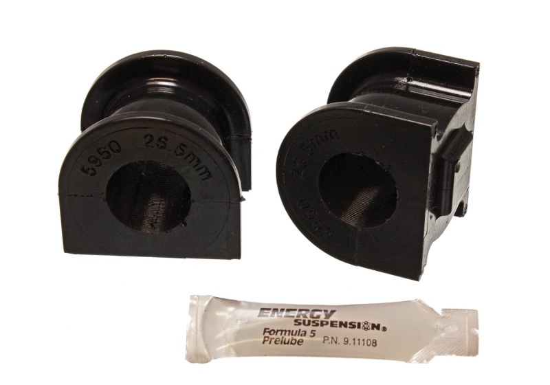 Energy Suspension 00-09 Honda S2000 Black 26.5mm Rear Sway Bar Bushing Set - 16.5145G