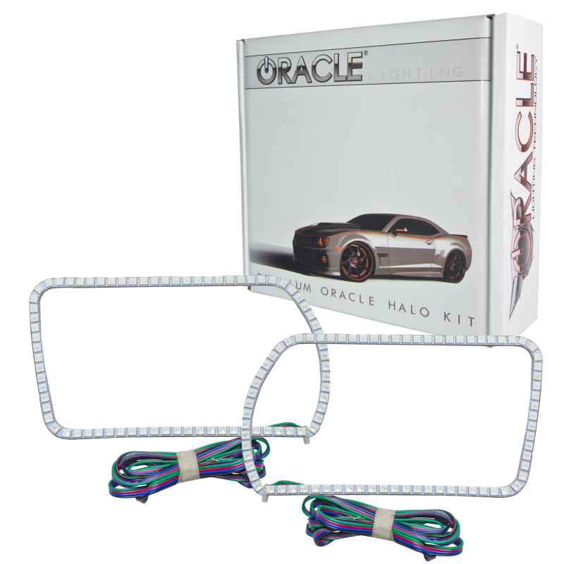 Oracle Dodge Ram 09-13 LED Fog Halo Kit - ColorSHIFT - 1165-333
