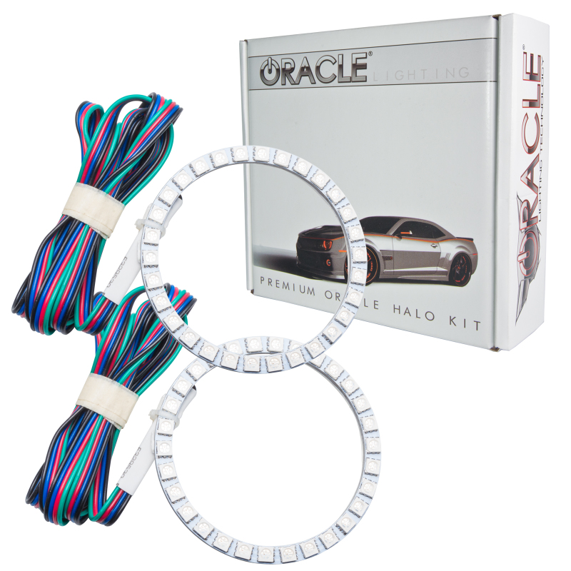 Oracle Chrysler Aspen 07-08 LED Fog Halo Kit - ColorSHIFT - 1186-333