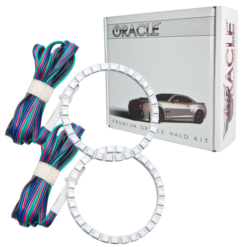 Oracle Ford Mustang 05-09 Shelby/Roush/GT500 LED Fog Halo Kit - ColorSHIFT - 1189-333