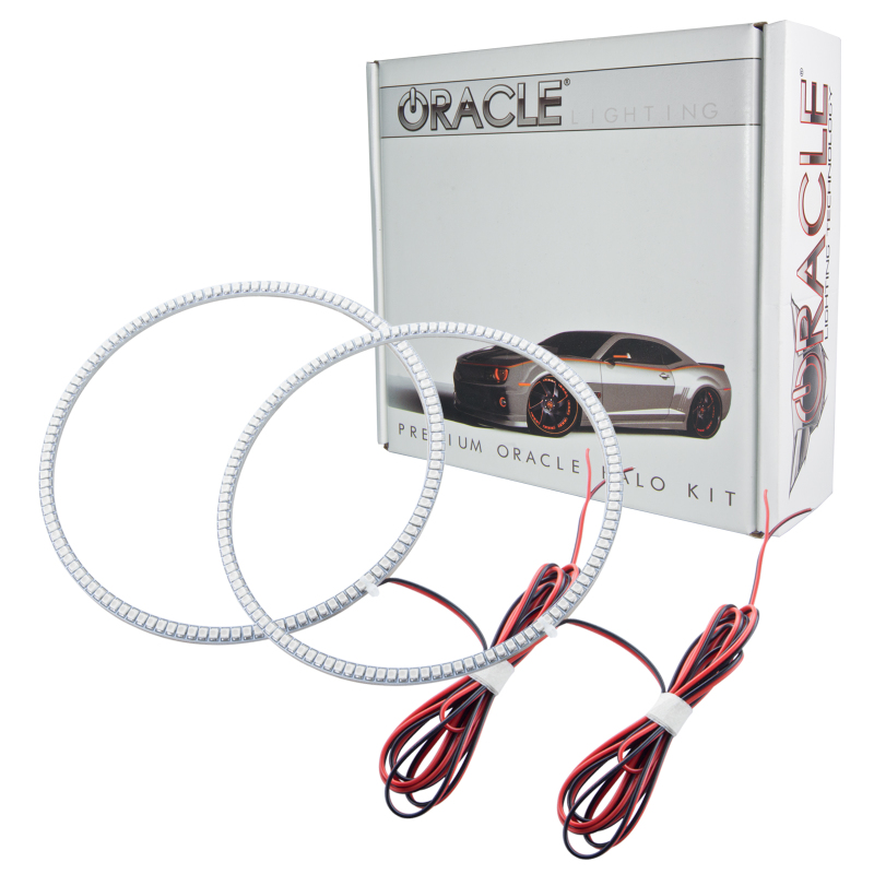 Oracle Ford Mustang 10-12 LED Fog Halo Kit - V6 Grille Fogs - White - 1223-001