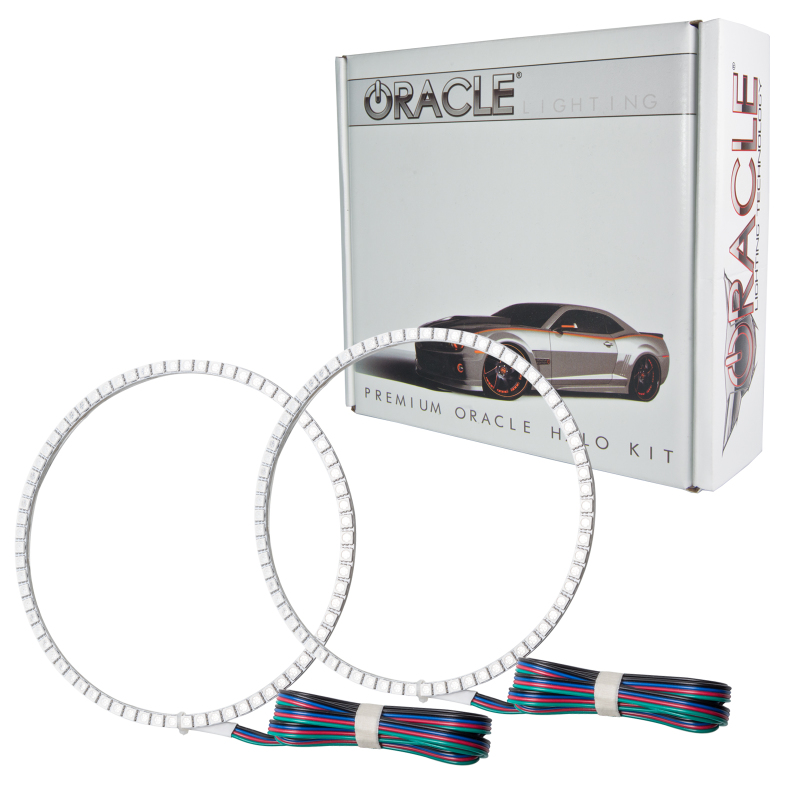 Oracle Ford Mustang 10-12 LED Fog Halo Kit - GT Grille Fogs - ColorSHIFT - 1225-333