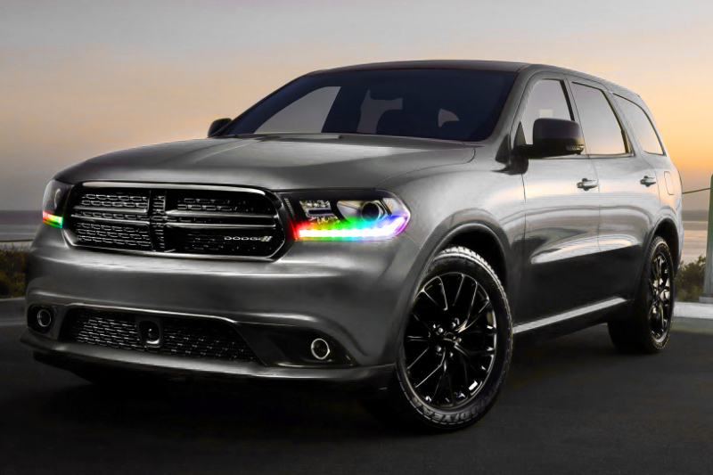 Oracle 16-20 Dodge Durango Dynamic RGB Headlight DRL Upgrade Kit - ColorSHIFT - Dynamic - 1280-332