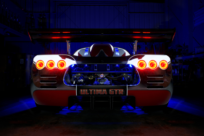 Oracle Ultima GTR LED Waterproof Tail Light Halo Kit - 6 Rings - Red - 1291-003