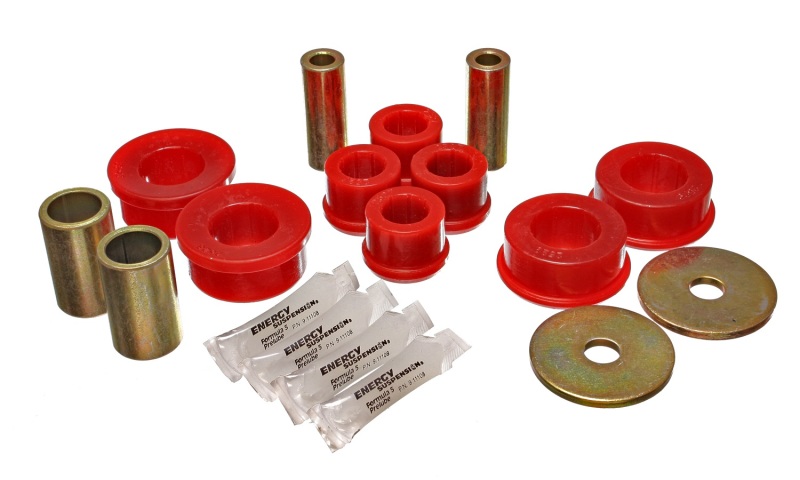 Energy Suspension 02-06 Subaru Impreza/WRX Red Front Control Arm Bushing Set - 19.3101R