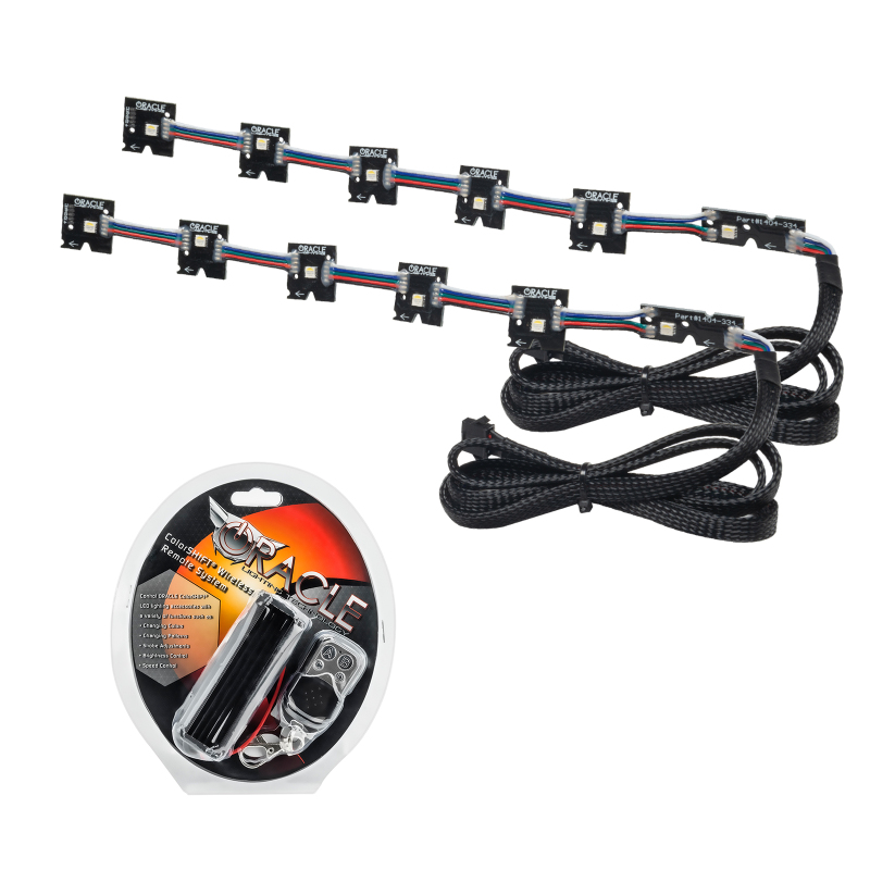 Oracle 14-21 Infiniti Q50 RGB+W Headlight Halo Upgrade Kit - ColorSHIFT - 1404-330