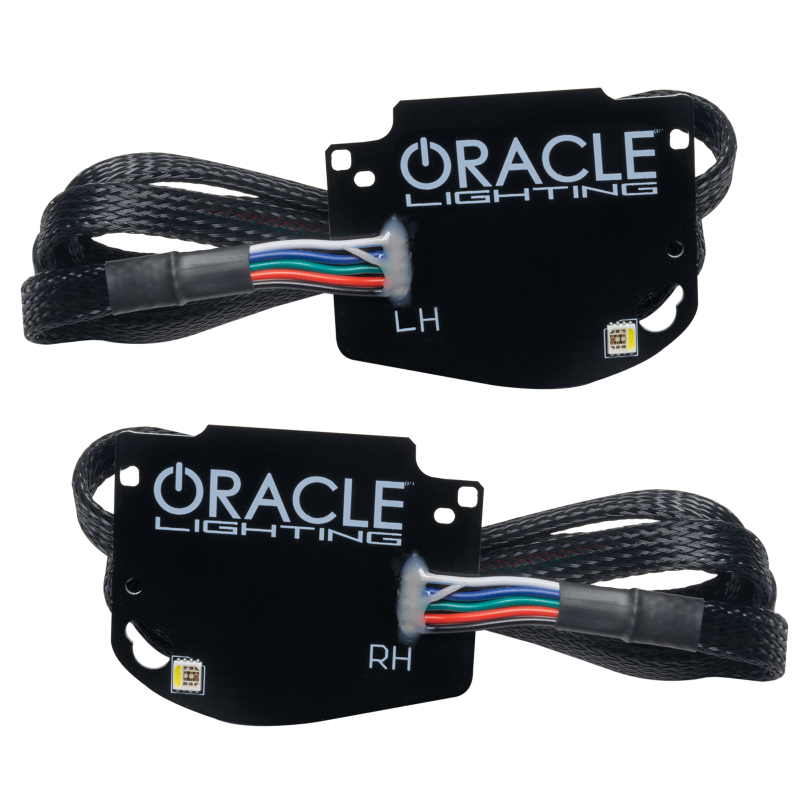 Oracle 19-21 Chevy Camaro SS/RS RGBW+A Headlight DRL Upgrade Kit - ColorSHIFT 2 - 1419-333