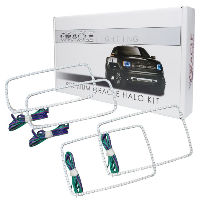 Oracle Ford F250 08-10 Halo Kit - ColorSHIFT w/ BC1 Controller - 2249-335