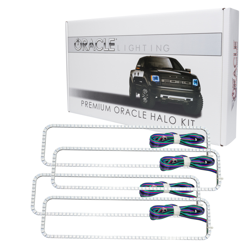 Oracle Chevrolet Suburban 92-99 Dual Halo Kit - ColorSHIFT w/o Controller - 2280-334