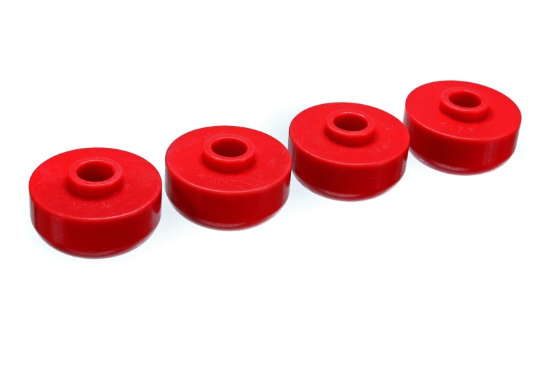 Energy Suspension 63-82 Chevrolet Corvette Red Rear Leaf Spring Bushing Set - 3.2104R