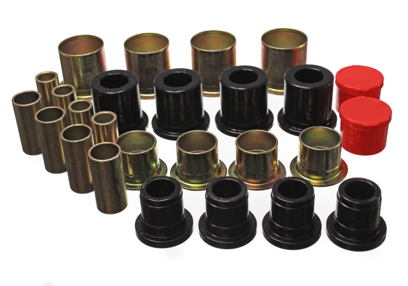 Energy Suspension 73-91 Ford K-5 Blazer/Denali XL/Suburban/Yukon Black Front Control Arm Bushing Set - 3.3161G