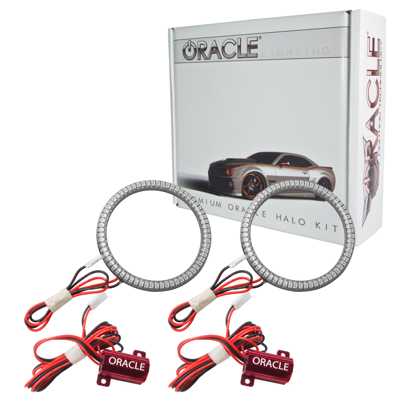 Oracle Jeep Wrangler 07-17 LED Waterproof Turn Signal Halo Kit - Amber - 2931-005